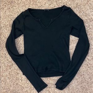 Black Crop top from Brandy Melville!